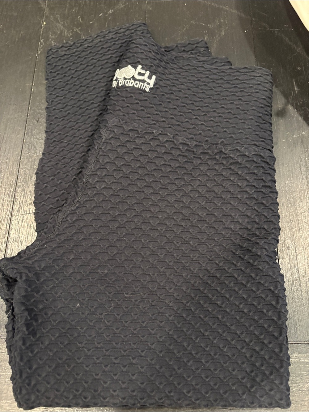 BOTY- Textured BLACK High-Waist Leggings by 🔥